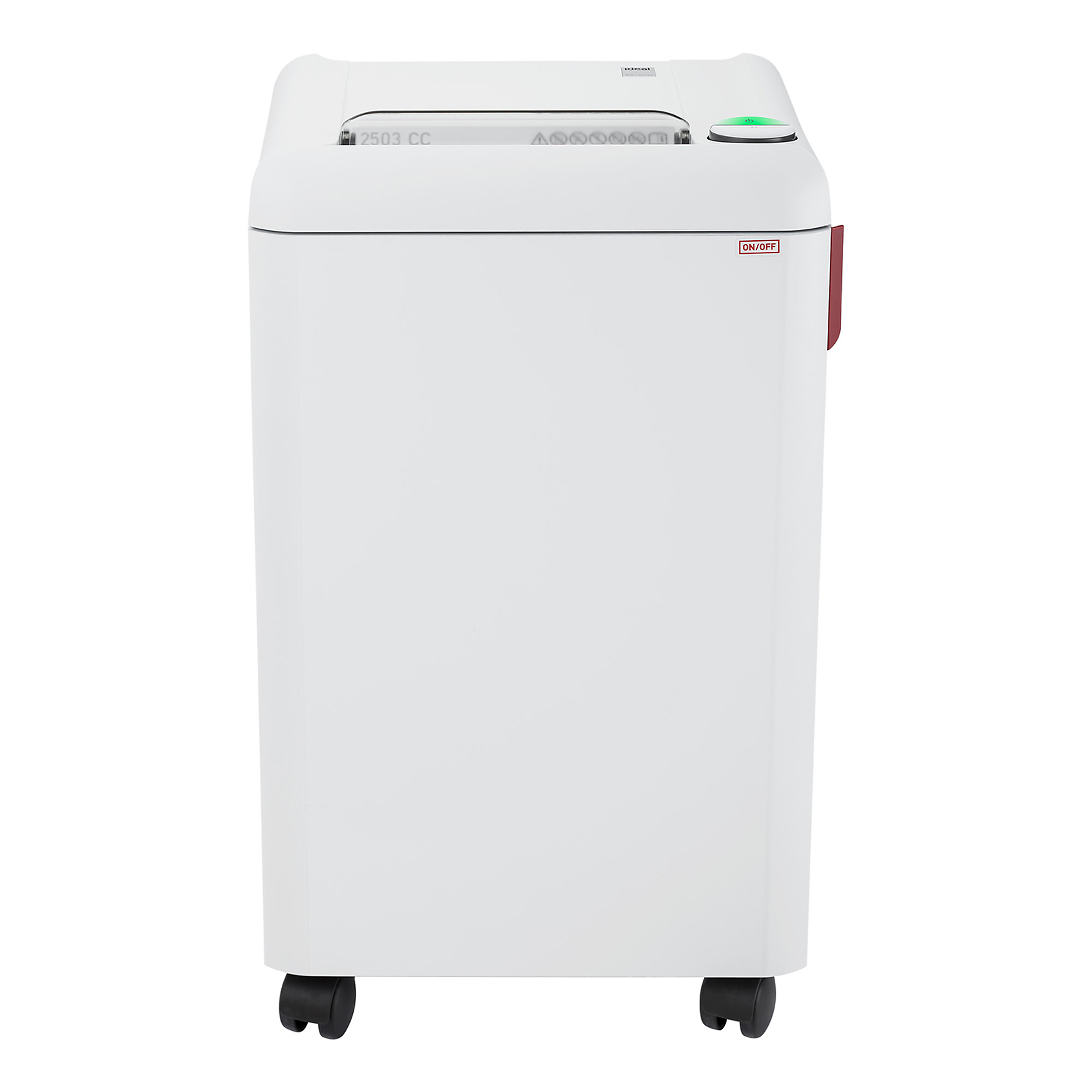 ideal. Paper Shredder, 14 Sheet Capacity, Cut Type Cross-Cut, Model# IDEDSH0302H